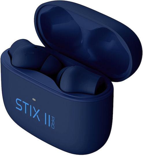 Veho Stix II Pro True In-ear Bluetooth Handsfree Earphones Blue view 6