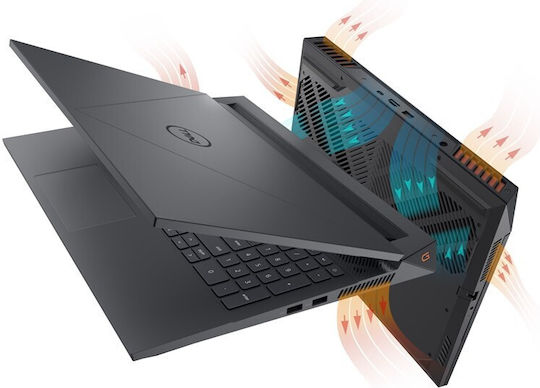 Dell G15 5530 15.6" FHD 165Hz (i7-13650HX/16GB/512GB SSD/GeForce RTX 4050/W11 Home) Dark Shadow Gray (US Keyboard) view 5