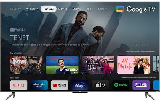TCL Smart Television 65" 4K UHD QLED 65C635 HDR (2022) view 4