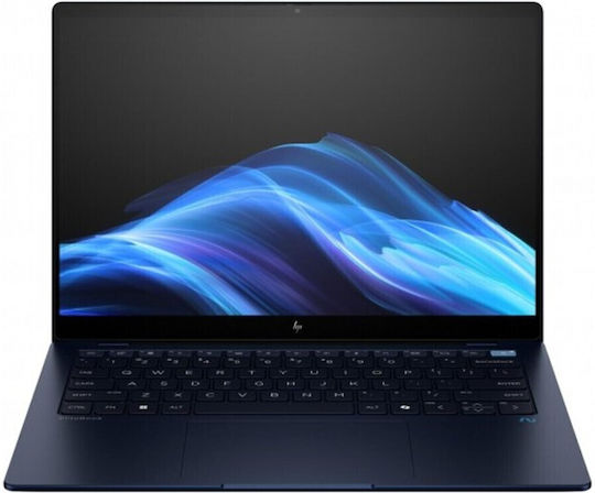 HP EliteBook Ultra G1q 14" IPS Touchscreen (Snapdragon-X Elite/32GB/1TB SSD/W11 Pro) Atmosphere Blue (International English Keyboard)