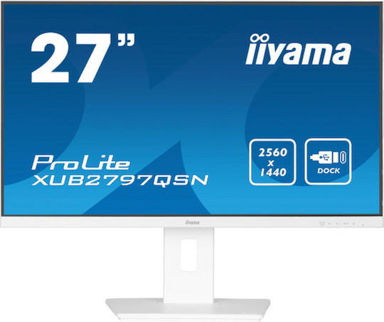 Iiyama ProLite XUB2797QSN-W2 IPS Monitor 27" QHD 2560x1440