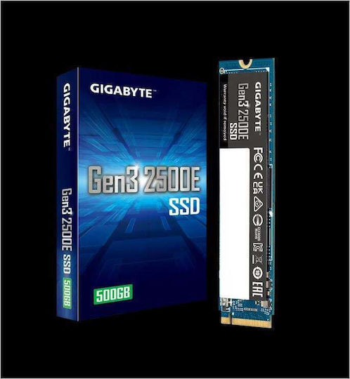 Gigabyte Gen3 2500E SSD 500GB M.2 Type with PCI Express 3.0 Connection G325E500G view 6