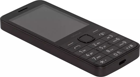 Nokia 235 4G (2024) Dual SIM (125MB/125MB) Mobile with Buttons Black view 4