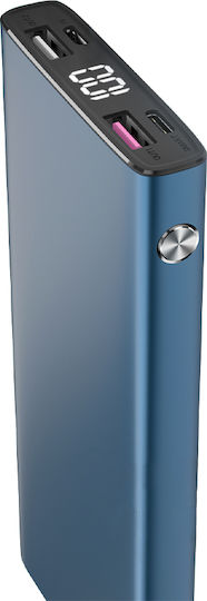Xipin PX701 Power Bank 10000mAh with 2 USB-A Ports Quick Charge 3.0 Blue