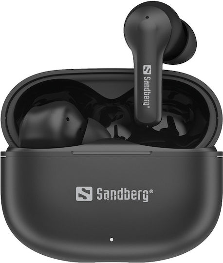 Sandberg Play'n Go In-ear Bluetooth Handsfree Earphones with Charging Case Black view 4