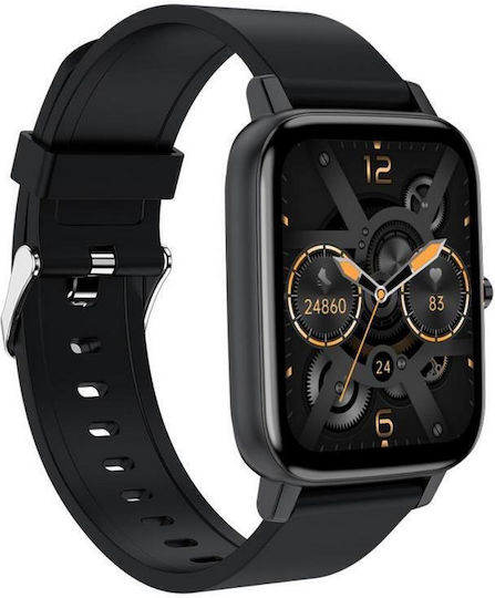 XO H80(s) Smartwatch with Heart Rate Monitor (Black) view 5