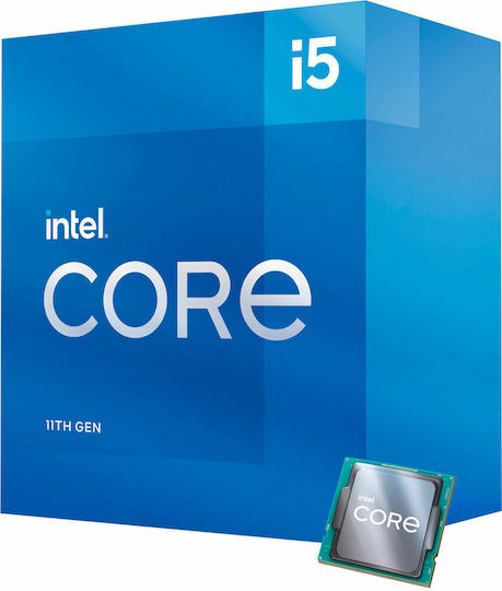 Intel Core i5-11400 2.6GHz Processor 6 Core for Socket 1200 in Box with Heatsink view 1