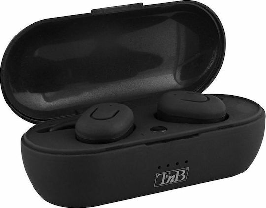 T'nB Dude In-ear Bluetooth Handsfree Earphones with Charging Case Black view 1