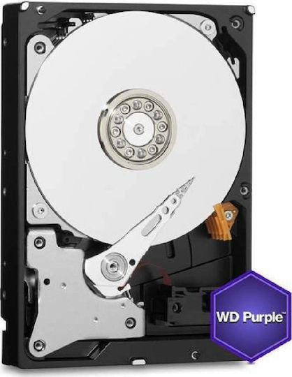 Western Digital Purple 4TB HDD Hard Drive 3.5" SATA III 5400rpm with 256MB Cache for Recorder WD42PURZ view 2