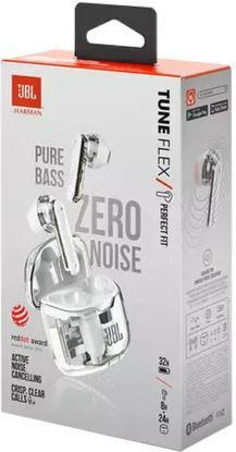 JBL Tune Flex In-ear Bluetooth Handsfree Earphones with Charging Case Ghost White view 2