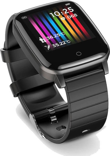 BlitzWolf BW-HL1T 42mm Waterproof Smartwatch with Heart Rate Monitor (Black)