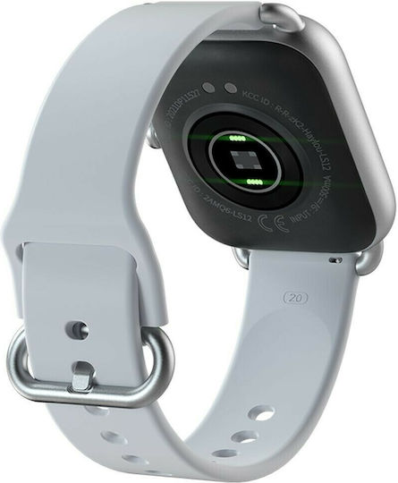 Haylou RS4 LS12 37mm Smartwatch with Heart Rate Monitor (Silver) view 6