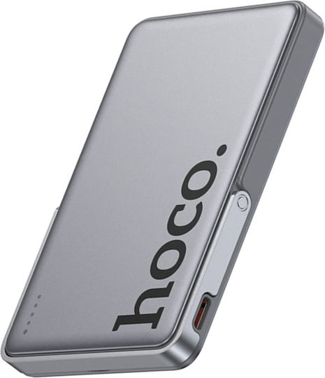 Hoco Q36 MagSafe Power Bank 5000mAh 20W with USB-C Port Power Delivery / Quick Charge 3.0 Gray view 3
