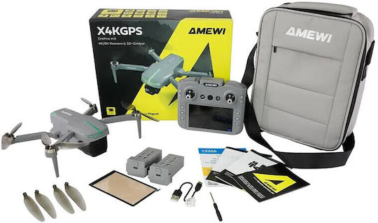 Amewi Dre Amxflight X4k Drone with Camera and Controller view 2