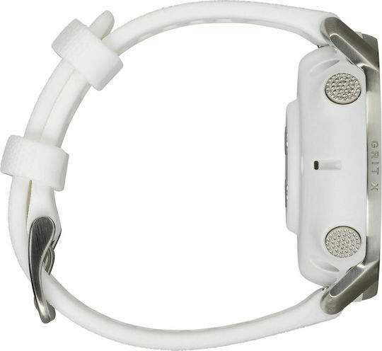 Polar Grit X Waterproof Smartwatch with Heart Rate Monitor (White) vista 6