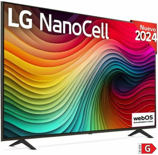 LG Smart Television 50" 4K UHD LED 50NANO82T6B HDR (2024) view 2