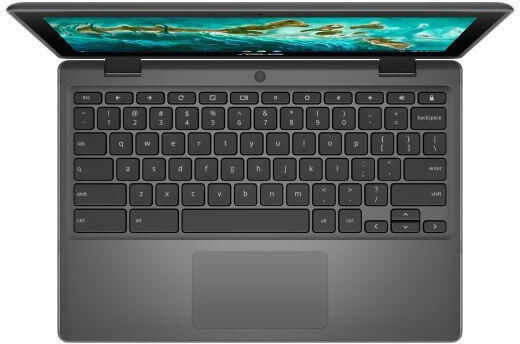 Asus Chromebook Flip CR1 CR1100FKA-BP0398 11.6" Touchscreen (Celeron Dual Core-N4500/8GB/64GB Flash Storage/Chrome OS) Dark Grey (US Keyboard) view 4