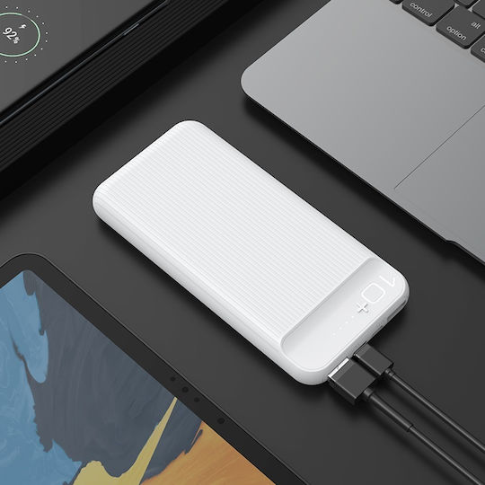 Hoco J52 New Joy Power Bank 10000mAh with 2 USB-A Ports Black vue 5