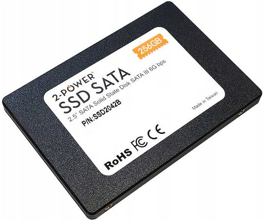 2 Power SSD2042B 256GB 2.5'' Type with SATA III Connection view 1