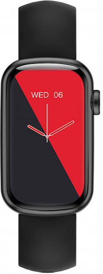 Garett Action Aluminium Waterproof Smartwatch with Heart Rate Monitor (Black) vue 2