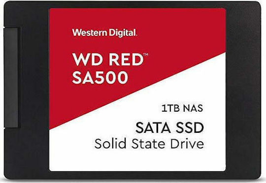 Western Digital Red SA500 SSD 1TB M.2 Type With SATA III Connection WDS100T1R0B Bulk view 5