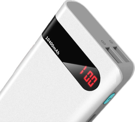 Romoss Sense Power Bank 10400mAh with 2 USB-A Ports White