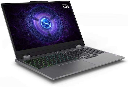 Lenovo LOQ 15IAX9 15.6" IPS FHD 144Hz (i5-12450HX/16GB/512GB SSD/GeForce RTX 4060/No OS) Luna Grey view 3