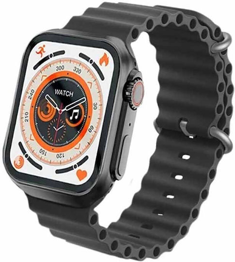 KD99 Smartwatch with Heart Rate Monitor (Black)