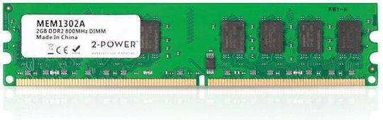 2 Power DDR2 DDR2 with Module 1x2GB and Speed 800 for Desktop MEM1302A view 1