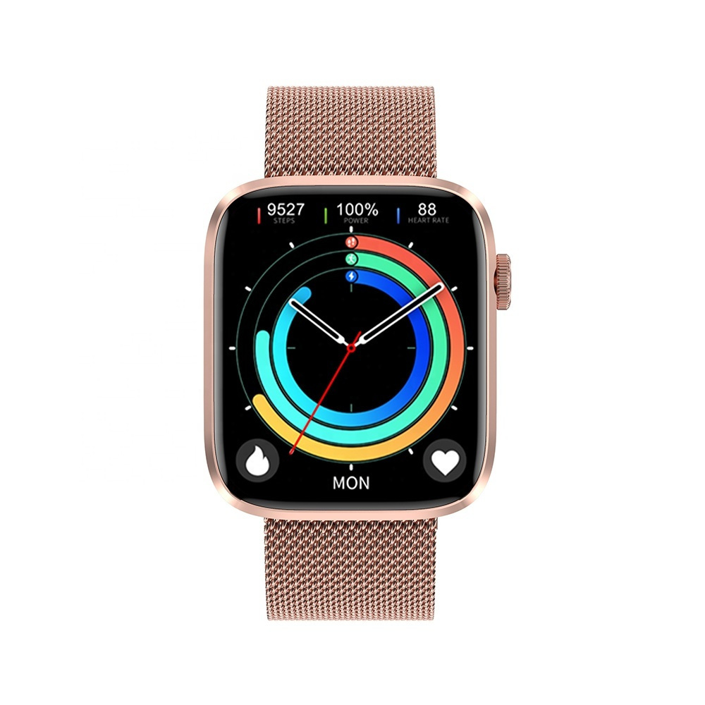 Gamma Fit Aluminium Smartwatch with Heart Rate Monitor (Gold) view 2