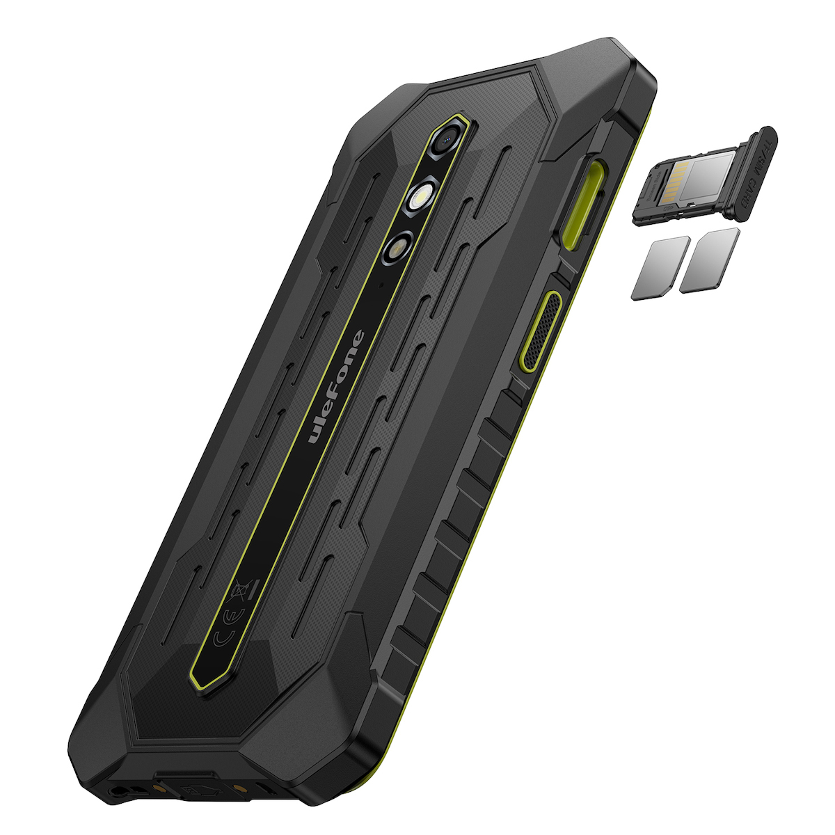 Ulefone RugKing 2 Pro Dual SIM (4/128GB) Rugged Smartphone Green view 4