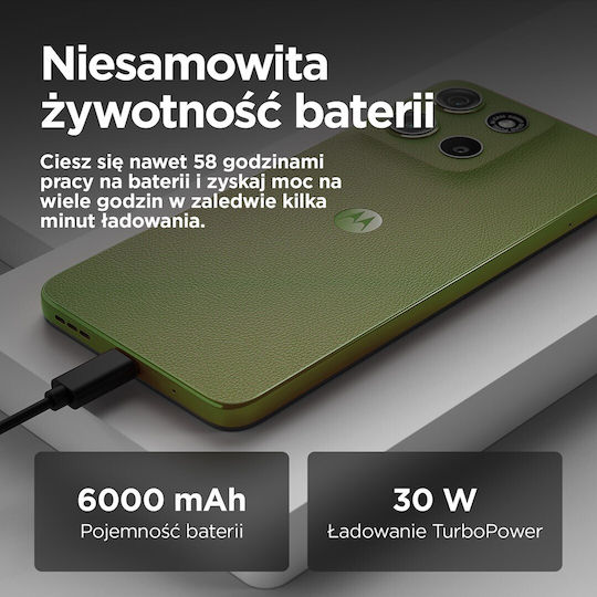 Motorola Moto G15 Power Dual SIM (8GB/256GB) Iguana Green view 8