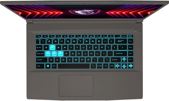 MSI Thin 15 B12UCX Maxout 15.6" FHD 144Hz (i5-12450H/8GB/512GB SSD/GeForce RTX 2050/No OS) (International English Keyboard) view 5