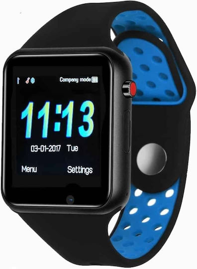 Ezra SW08 Smartwatch with SIM (Blue) view 1