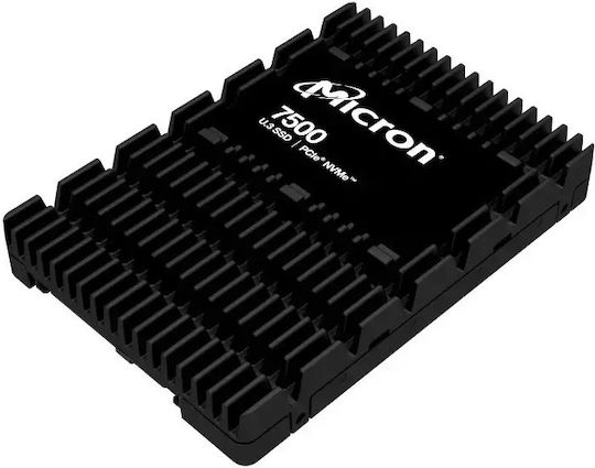 Micron Micron 7500 MAX SSD 1.6TB U.3 Type with PCI Express 4.0 Connection view 1