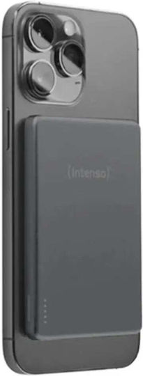 Intenso Mw MagSafe Power Bank 5000mAh with USB-C Port Power Delivery Gray view 2