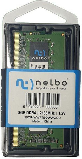 Nelbo DDR4 with Module 1x8GB and Speed 2133 for Laptop DR26TBMBM vista 2