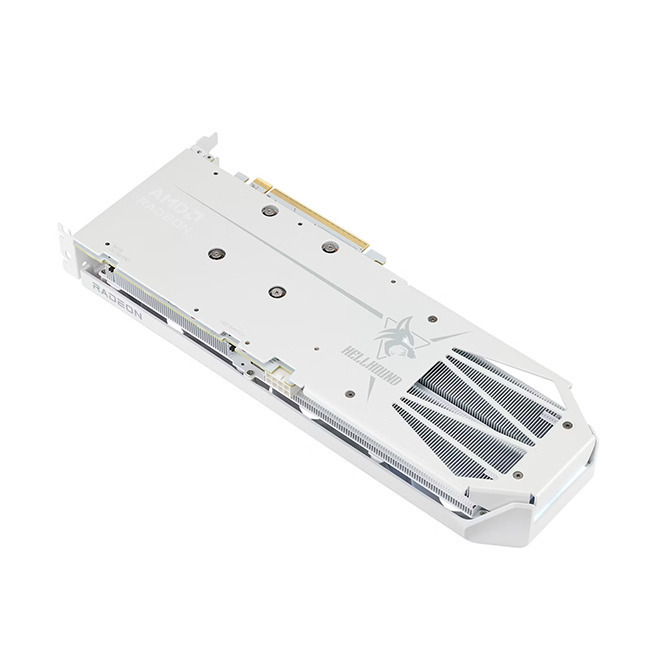 PowerColor Radeon RX 9060 XT 16GB GDDR6 Spectral White OC Graphics Card RX9060XT 16G-L/OC/WHITE view 3