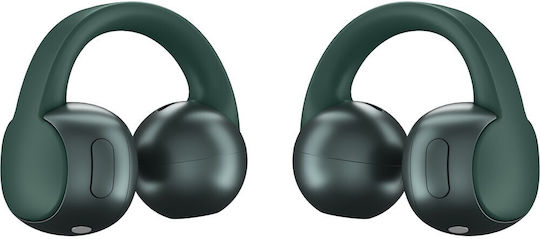 Motorola Moto Buds Loop Bluetooth Handsfree Earphones with Sweat Resistance and Charging Case Green vista 6