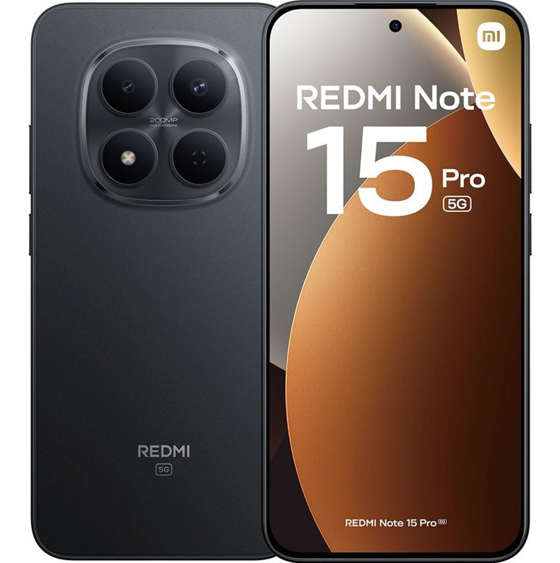 Xiaomi Redmi Note 15 Pro 5G Dual SIM (8/256GB) Black