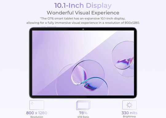 Oukitel OT6 10.1" Tablet (4GB/64GB) Green view 8
