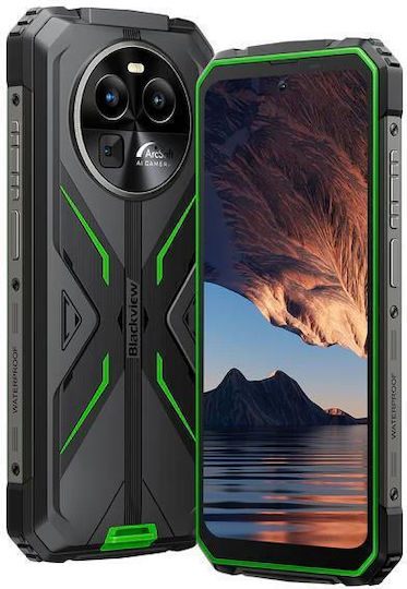 BlackView BV8100 Dual SIM (8GB/256GB) Resistant Smartphone Green view 6