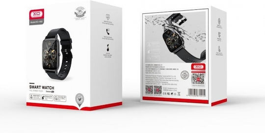 XO H80(s) Smartwatch with Heart Rate Monitor (Black) view 4
