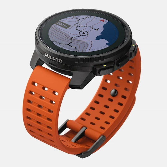 Suunto Vertical Solar Stainless Steel 49mm Waterproof Smartwatch with Heart Rate Monitor (Canyon) view 8