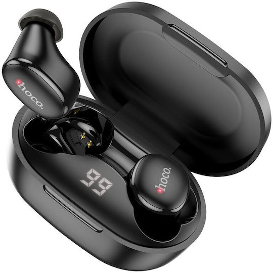 Hoco EW11 In-ear Bluetooth Handsfree Earphones with Charging Case Black view 2