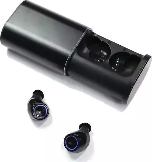 Jabees BNA3 In-ear Bluetooth Handsfree Earphones with Charging Case Black view 2