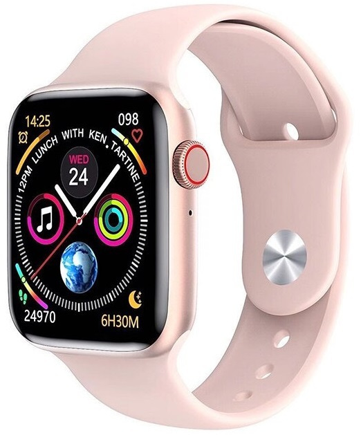 Win+ Smartwatch with Heart Rate Monitor (Pink)