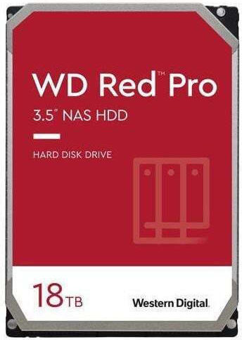 Western Digital Red Pro 18TB HDD Hard Drive 3.5" SATA III 7200rpm with 512MB Cache for NAS / Server WD181KFGX view 4