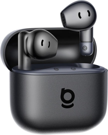 Baseus Bass BS2 Lite In-ear Bluetooth Handsfree Earphones with Sweat Resistance and Charging Case Cosmic Black