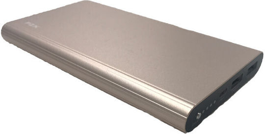 PZX V23 Power Bank 20000mAh with USB-A Port Gold view 2